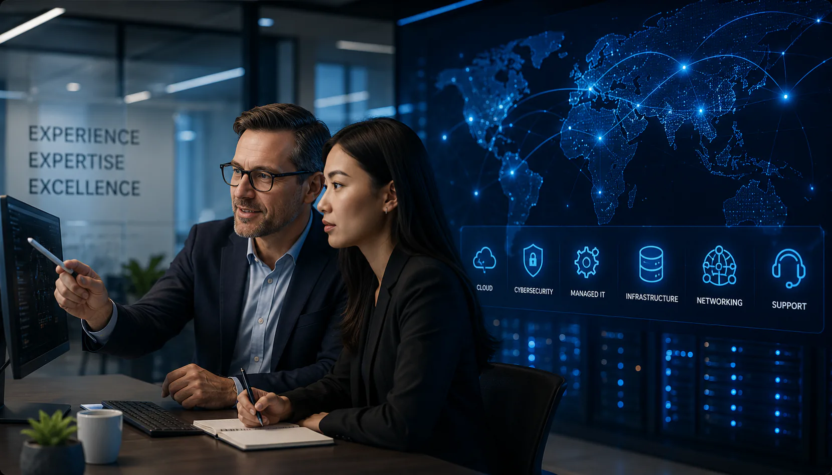 Aarnetix technology team at work — Experience, Expertise, Excellence